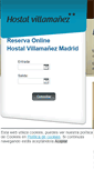 Mobile Screenshot of hostalvillamanez.com